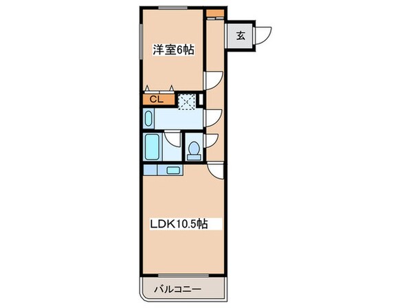 フォルテ６１６の物件間取画像